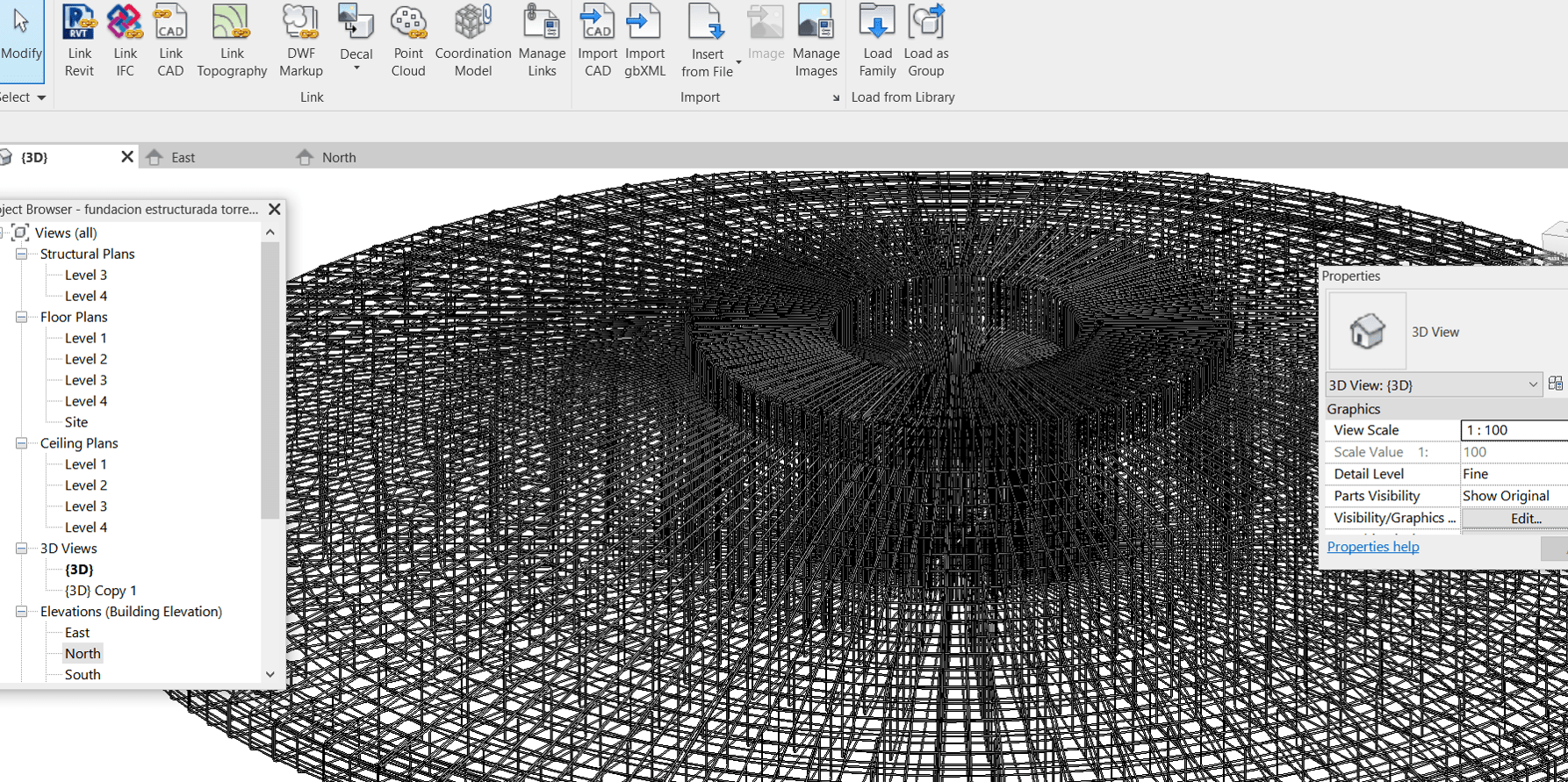 Reforzamiento fundacion | Curso Revit Structure (Online)